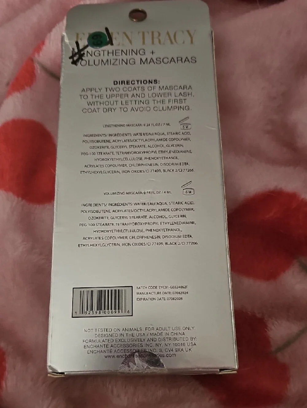 Ellen Tracy Gold Lengthening + Volumizing Mascara Set